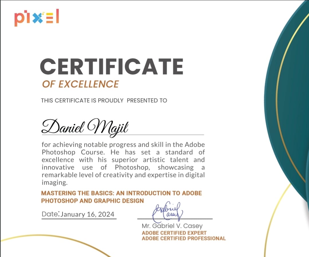 Certificate 1
